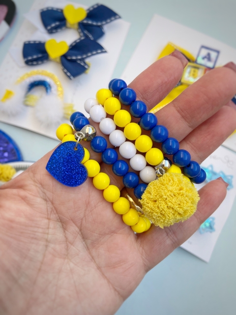 kit pulseira escolar