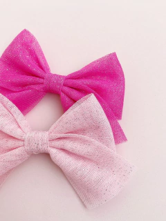 Laço Clarice tule c/ brilho - loja online