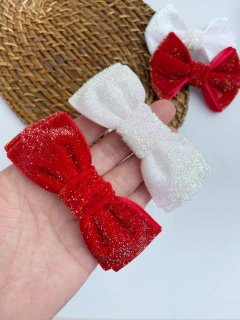 Tiara laço brilho - loja online