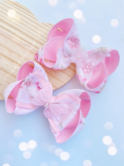 Laço Alice estampa floral