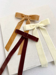 Laço Camila em veludo