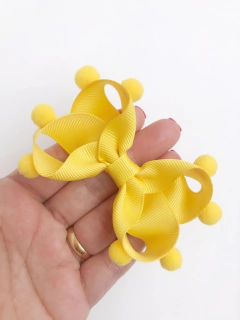 Laço Alice pompons (unidade) - loja online