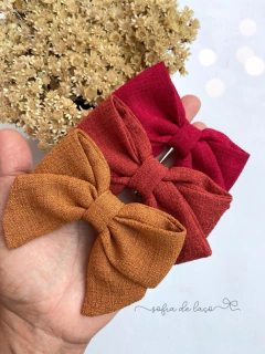 Laço Clarice linho - loja online