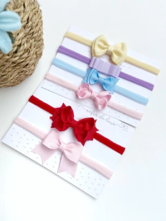 kit primeiros lacinhos - Sofia de Laço