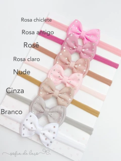 Laço Manu P strass na internet