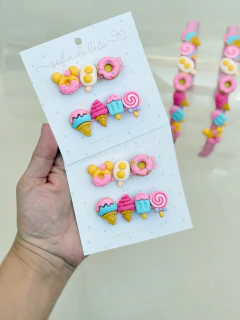 Parzinho presilhas doces e sorvetes