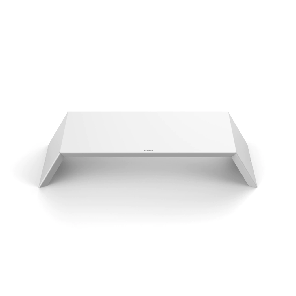 Soporte Monitor Chapa Blanco