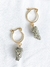 Argola Brilho Pirita Ouro - comprar online