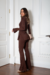 Calça Olívia - Marrom - loja online