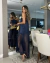 Vestido Mônaco Marinho com Hotpants - comprar online