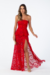 Vestido Longo Toscana - Vermelho - Vanessa Vasconcelos