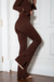 Calça Olívia - Marrom - comprar online