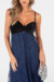 Imagem do Vestido Longo Lilly - Azul Marinho