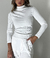 Blusa Gola Alta Alberta - Off White