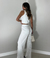 Cropped Alberta - Off White - Vanessa Vasconcelos