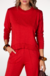 Blusa Moletinho Caprice - Vermelho Terracota na internet