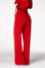 Calça Moletinho Caprice - Vermelho Terracota na internet