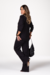 Calça Moletinho Caprice - Preto - loja online