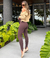 Imagem do Legging com pézinho Amandine - Marrom