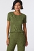 T-shirt Alberta - Verde Musgo