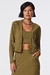 Cardigan Nathalie - Verde Militar - comprar online