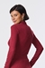 Blusa Gola Alta Alberta - Vinho na internet