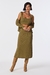Cropped Nathalie - Verde Militar - comprar online