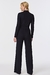Blusa Gola Alta Alberta - Preto Azulado - loja online