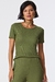 T-shirt Alberta - Verde Musgo - Vanessa Vasconcelos