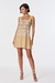 Vestido Guipire Alice - Natural + Taupe - comprar online