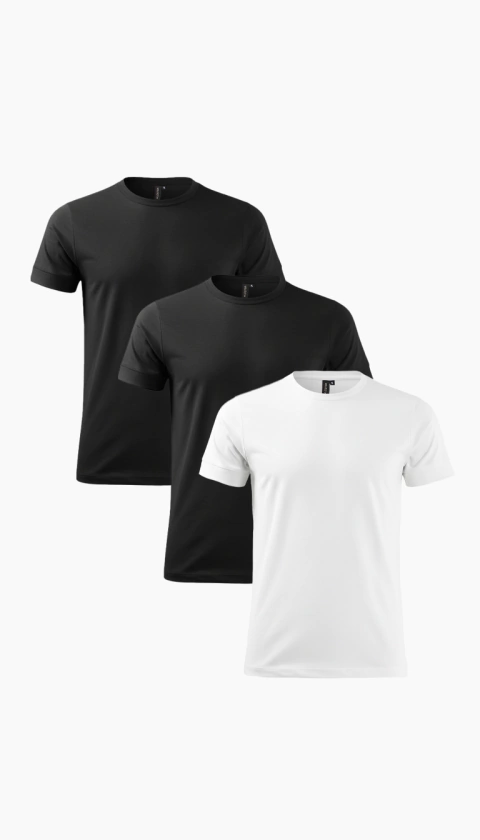 Pack x3 Remeras Basicas de lycra y algodon - Klöster