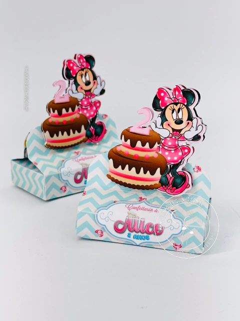 Caixa Bis duplo - Minnie - Tudinho de Biquinho