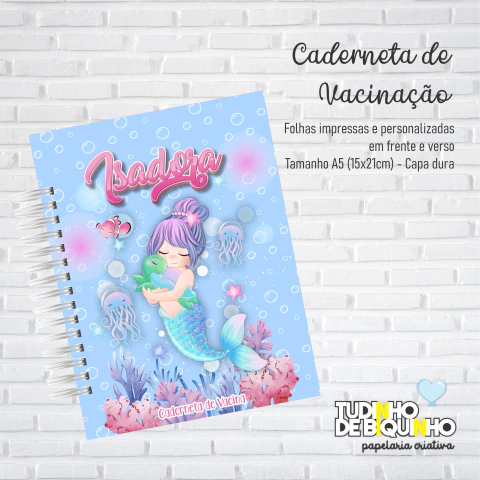 Imagem do Caderneta de Vacinação Personalizada - Menina