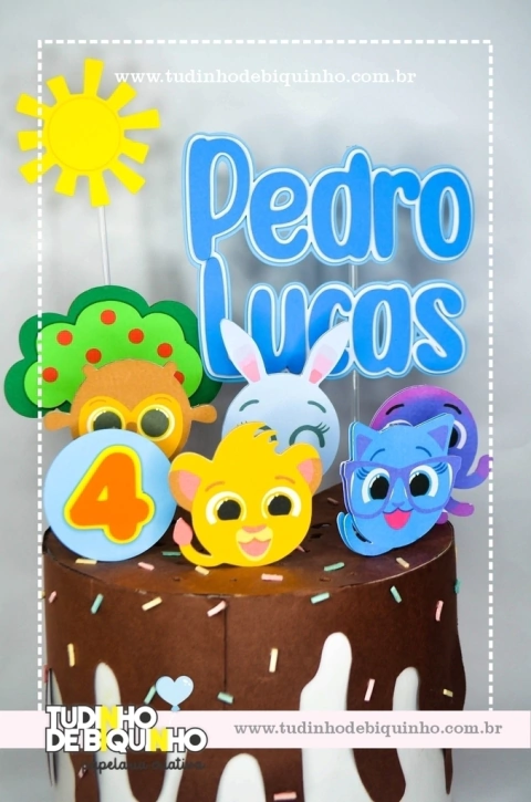 Topo de Bolo Bolofofos