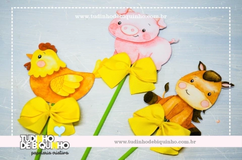 Topper de Mesa c/ Laço