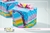 Caixa Cubo c/ laço Pop It - Tudinho de Biquinho