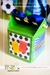Caixa com canudo c/7cm - Futebol - loja online