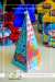 Caixa Cone c/ laço - Circo - Tudinho de Biquinho
