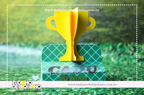 Caixa Bis duplo Futebol - loja online
