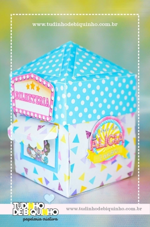 Caixa Tenda c/10cm