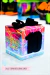 Caixa Cubo c/ laço - Neon