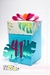 Caixa Cubo Laço - Tropical - Tudinho de Biquinho