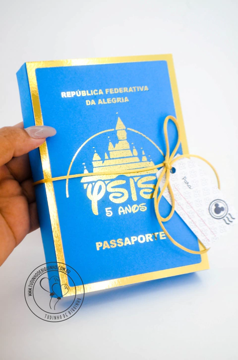 Convite Livro - Disney - Tudinho de Biquinho