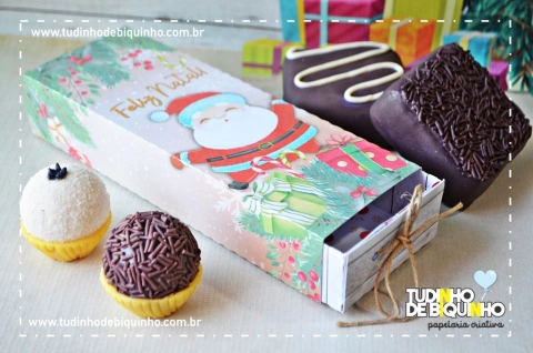 Caixa para Brownie ou 10 docinhos c/20cm na internet