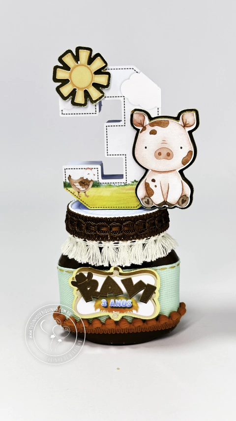 Nutella Idade 3D - Fazendinha