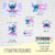 Etiquetas Escolares - Stitch Holográfico - comprar online