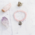 PULSERA ANAHATA CHAKRA (CUARZO ROSA, AMULETO OJO PROTECTOR)