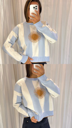 SWEATER ARGENTO