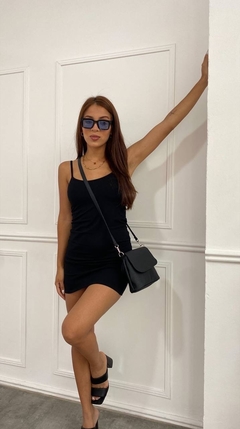 VESTIDO MALIBU (NEGRO) - comprar online