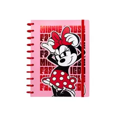 Cuaderno Con Sistema De Discos Mooving Loop Minnie Mouse
